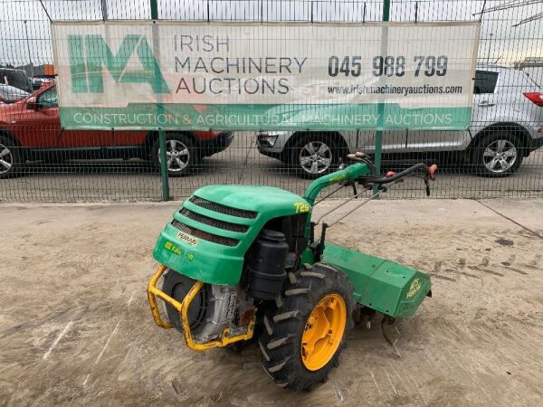 UNRESERVED Ferrari 125 Pedestrian Diesel Heavy Duty Rotovator