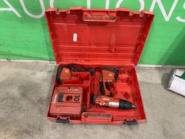 Hilti SF150-A Cordless Drill c/w 2 x Batteries & Charger