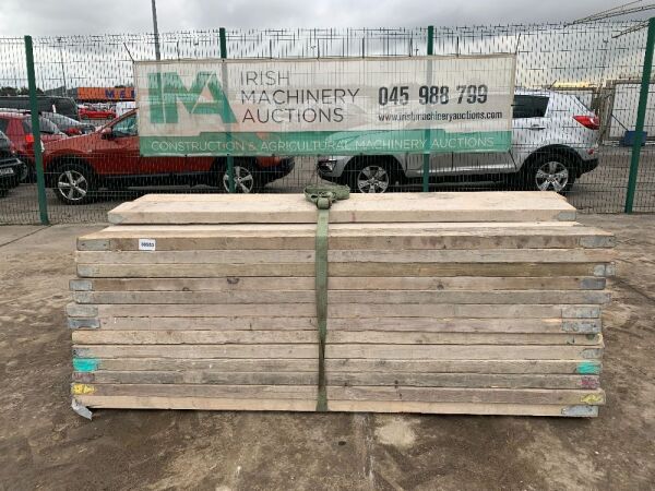 UNRESERVED Pallet Of Sacffolding Planks (Approx 66)