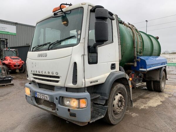 UNRESERVED 2007 Iveco Eurocargo 180E25 Vacuum Tanker