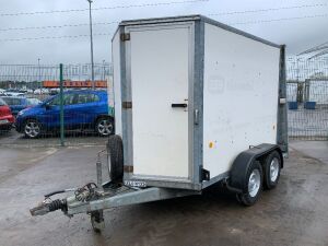 UNRESERVED Ifor Williams BV85G Twin Axle Box Trailer