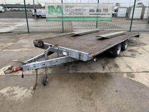 Brian James 16ft x 6ft Double Axle Car Trailer