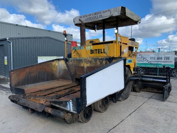 1998 Bitelli BB650 Wheeled Asphalt Paver