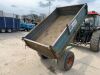 UNRESERVED Kane Single Axle Tipping Trailer c/w Turf Tyres (7ft x 4ft) - 5