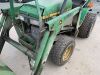 UNRESERVED John Deere 670 Compact Tractor c/w JD 60 Front Loader - 9