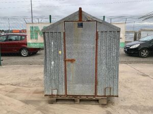 UNRESERVED Galvanised Shed/Hut