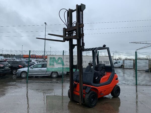 Red Diesel Forklift