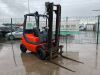 Red Diesel Forklift - 4