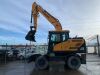 UNRESERVED 2021 Hyundai HW140A Wheeled Excavator c/w Bucket - 2