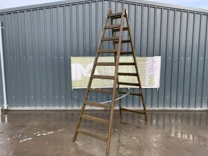 10FT Wooden Ladder