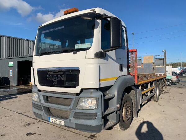 2012 MAN 26.320 6x2 Flat Bed c/w Tail Lift