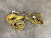 UNRESERVED 3x Yellow Lifting Slings