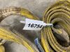 UNRESERVED 3x Yellow Lifting Slings - 2