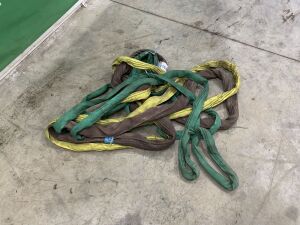 UNRESERVED 5x Various Lifting Slings