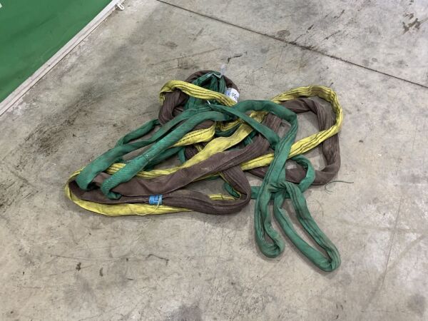 UNRESERVED 5x Various Lifting Slings