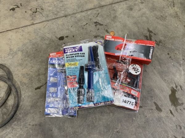 UNRESERVED Misc Lot to Include: Allen Keys, Brushes, Hoovers