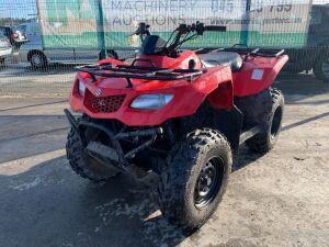 UNRESERVED 2015 Suzuki Kingquad 400FSI 4WD Auto Quad