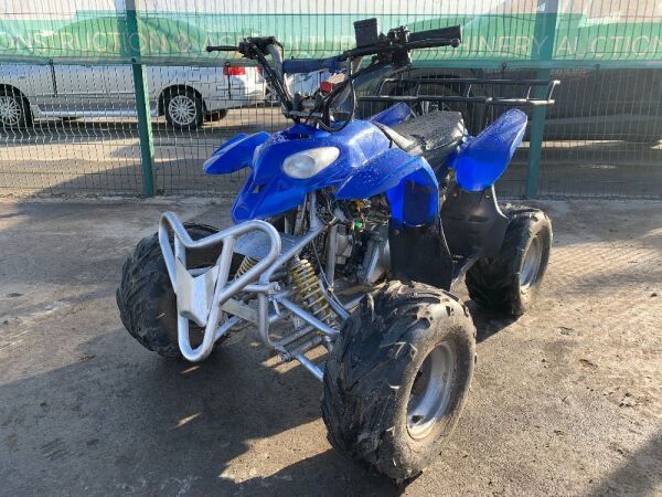 Blue Hurricane 125cc Kids Quad