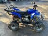 Blue Hurricane 125cc Kids Quad - 6