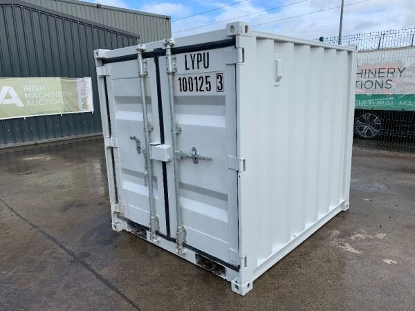 UNRESERVED/UNUSED Portable 6FT Container c/w Double Doors