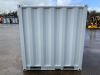 UNRESERVED/UNUSED Portable 6FT Container c/w Double Doors - 4