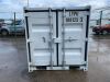 UNRESERVED/UNUSED Portable 6FT Container c/w Double Doors - 8