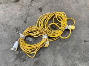 2 x 110V Extension Leads