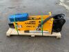 UNRESERVED UNUSED Kabonc KBKC53 Hydraulic Rock Breaker (2T-5T) c/w Chisel & Pipes (40mm) - 5