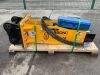 UNRESERVED UNUSED Kabonc KBKC53 Hydraulic Rock Breaker (2T-5T) c/w Chisel & Pipes (40mm)