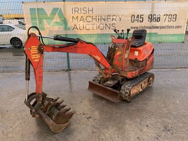 UNRESERVED 2003 Eurodig GR700A 800KG Micro Digger