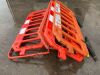 4 x Red Road Barriers - 2