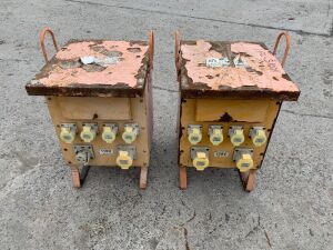 2 x 10KVA Site Transformers