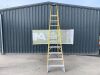 UNRESERVED Werner 10 Step A Frame Ladder - 2