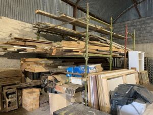 Unreserved Large Selection of Wood and Doors (Located Off-site in Wicklow)