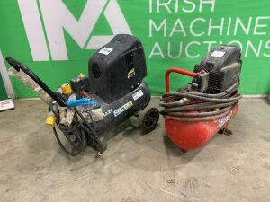 UNRESERVED 2x Portable Air Compressors (220V & 110V)