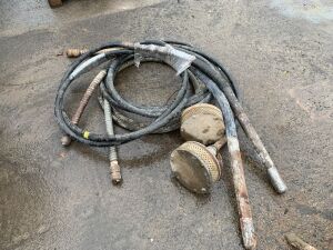 UNRESERVED 3x Poker Unit Hoses & 2x Suction Hoses