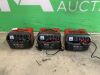 3 x Pacini CBR 50AMP Battery Boosters