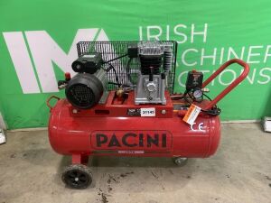 Pacini 100L Portabel AIr Compressor