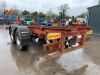 1999 Couldwell Twin Axle Skip Trailer c/w Skip Clamps & Air Brakes - 3