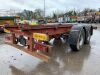 1999 Couldwell Twin Axle Skip Trailer c/w Skip Clamps & Air Brakes - 5