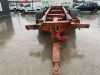 1999 Couldwell Twin Axle Skip Trailer c/w Skip Clamps & Air Brakes - 8