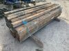 UNRESERVED 1 x Pallet of 8F Timber Posts