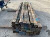 UNRESERVED 1 x Pallet of 8F Timber Posts - 2