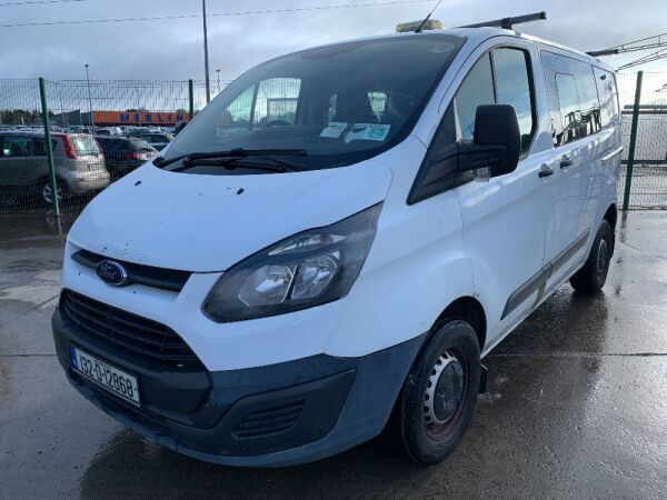 UNRESERVED 2013 Ford Transit Custom Crew Cab 270SWB 100PS