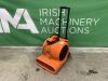 UNRESERVED Orange Carpet Dryer Fan