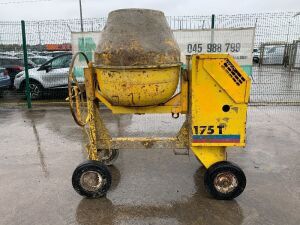 2017 Winget 175T Portable Cement Mixer c/w New Dome