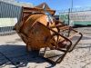 Heavy Duty Roll Over Geared Concrete Skip - 2