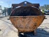 Heavy Duty Roll Over Geared Concrete Skip - 7