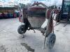 Fast Tow Diesel Electric Start Cement Mixer - 6