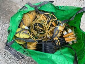 UNRESERVED Large Selection of 110v Cable Reels & Splitter Boxes